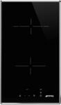 Smeg SE232TX1 Dominokochfeld, 30 cm breit, Glaskeramik, Timer, Edelstahlrahmen