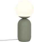 Nordlux Notti Tischlampe, E14, IP20, 25W, Glasschirm, opalwei&szlig;/gr&uuml;n (2011035023)