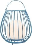 Nordlux Jim To-Go Akkuleuchte, IP54, K 2700, L 300, Metall, blau (2218105006)