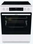 Gorenje GECS6C70WPA Elektro-Standherd mit Glaskeramikkochfeld, 60cm breit, 71L,