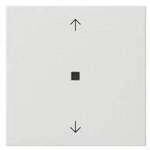 Gira 549427 Gira eNet Funk Bedienaufsatz Pfeile, Reinwei&szlig; seidenmatt