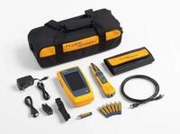 FLUKE NETWORKS, Kabel- und Netzwerktester, LIQ-KIT LinkIQ&trade;, Advanced-Kit, gelb