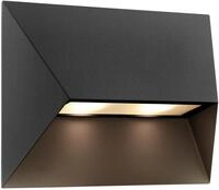 Nordlux Pontio 27 Wandleuchte, GU10, IP54, dimmbar, schwarz (2218191003)