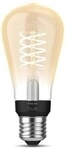 Philips Hue White LED Filament-Lampe, Edison ST64, 7W, E27, 550lm, 2100K