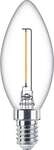 Philips LED classic 15W B35 E14 WW CL ND SRT4 LED-Lampe in Kerzenform, 1,4W,...