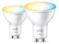 Wiz Wi-Fi BLE 50W GU10 927-65 TW 2PF/6 LED Spot, Reflektor, Doppelpack, 4,7W, 345lm,
