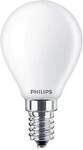 Philips LED Lampe in Tropfenform, E14, 2,2W, 250lm, 2700K, satiniert (929001345455)