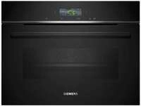 Siemens CB734G1B1 iQ700 A+ Einbaukompaktbackofen, 59,4 cm breit, 47 L, HomeConnect,