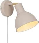 Nordlux Pop Wandleuchte, E27, IP20, 18W, verstellbarer Leuchtenkopf, Neigungswinkel