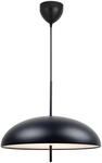 Nordlux Versale Pendelleuchte, E27, IP20, 2x40W, dimmbar, Metall, schwarz