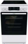 Gorenje GECS5C70WA Elektro-Standherd, 50cm breit, 70L, Glaskeramik, Pizza-Funktion,