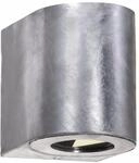 Nordlux Canto 2 Wandleuchte, IP44, 10,6W, 500lm, 3000K, verzinkt (49701031)