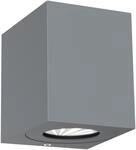 Nordlux Canto Kubi 2 Wandleuchte, 10,6 Watt, LED Modul, grau (49711010)