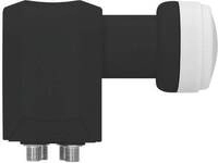 TechniSat 0000/8390 Universal-Quattro-Switch-LNB, schwarz