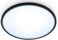 Wiz Superslim LED Deckenleuchte, 16W, 1500lm, 2700-6500K, schwarz (929002685201)