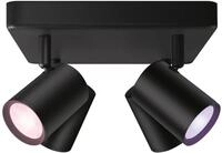 Wiz Imageo 4x einstellbarer LED Spot, quadratische Platte, 4,9W, 1380lm, 2200-6500K,