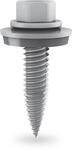 K2 Systems Schraube mit Dichtscheibe, 6x25mm, sechskant, edelstahl (1005207) (Inhalt: