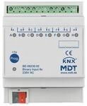 MDT BE-08230.02 Bin&auml;reingang 8-fach, REG, Eing&auml;nge 230VAC