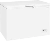 Exquisit GT320-HE-040D Stand Gefriertruhe, 112 cm breit, 308 L, Schloss, LED Licht,