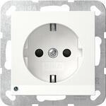 Gira 417003 SCHUKO-Steckdose 16 A 250 V~ mit LED-Orientierungsleuchte und Shutter