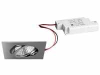 Brumberg BB05 LED-Einbaustrahlerset Phasenabschnitt dimmbar, 6W, 640lm, 3000K,...