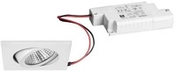 Brumberg BB05 LED-Einbaustrahlerset Phasenabschnitt dimmbar, 6W, 640lm, 3000K,...