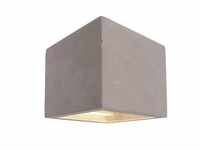 DEKO-LIGHT Wandaufbauleuchte Cube, 25W, G9, grau (341183)