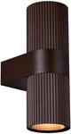 Nordlux Kyklop Ripple Wandleuchte, GU10, IP54, dimmbar, geriffelte Oberfl&auml;che,