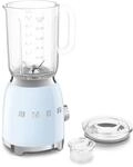 Smeg BLF03PBEU 50s Style Standmixer, 800W, 4 Leistungsstufen, pastellblau