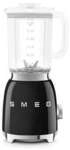 Smeg BLF03BLEU 50s Style Standmixer, 800W, 4 Leistungsstufen, schwarz