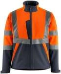 Mascot 15902-253-14010-2XL Kiama Soft Shell Jacke, orange/schwarzblau