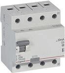 Legrand RX3 FI-Schutzschutzschalter, 63 A, Typ A, 30mA, wei&szlig; (402076)