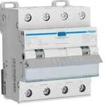 Hager ADX470D Fehlerstrom-Leitungsschutzschalter, FI/LS-Schalter 4-polig 10kA C-20A