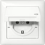 Gira 415703 SCHUKO-Steckdose 16 A 250 V~ mit Klappdeckel, komplett mit Dichtungsset