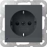 Gira 417028 SCHUKO-Steckdose 16 A 250 V~ mit LED-Orientierungsleuchte und Shutter