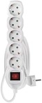 EMOS P1523R Steckdosenleiste, 5 Steckdosen, 3m, 1,5mm&sup2;, Schalter, wei&szlig;...