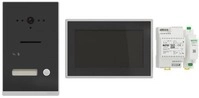 Ritto Listo TwinBus IP Video Einfamilienhaus-Set, Unterputz, Schwarz...