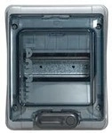 Legrand Feuchtraumverteiler Plexo&sup3;, Aufputz, IP65-IK09, 1-reihig, 6 Module (601976)