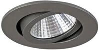 Brumberg LED-Einbaustrahler, 7W, 740lm, 2700K, titan matt (12261643)