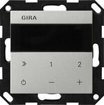 Gira 2320600 Unterputz-Radio IP, Internetf&auml;hig, Edelstahl