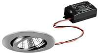 Brumberg BB03 LED-Einbaustrahlerset schaltbar, 6W, 640lm, 3000K, chrom (38363023)
