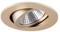 Brumberg LED-Einbaustrahler, 7W, 740lm, 2700K, champagner matt (12261633)