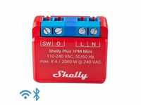 Shelly Plus 1PM Mini Relais, Schalter, WLAN, Bluetooth, 1 Kanal 8 A, mit