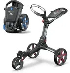 Motocaddy QB2 3 Rad Trolley schwarz/rot