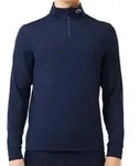 Lacoste Golf UltraDry Stretch Herren Sweater 1/4 Zip navy