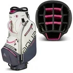 Big Max Aqua Sport 4 Cartbag weiss/blau/fuchsia