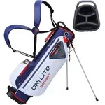 Big Max Dri Lite Seven Standbag weiss/navy/rot