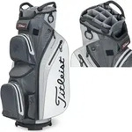 Titleist StaDry Cart 14 Trolleybag wasserdicht grau/weiss