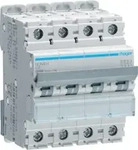Hager NCN404, Hager Leitungsschutzschalter 4pol.,C-4A,10kA,4M NCN404