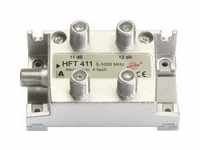 Astro Abzweiger 4-fach 11,0/12,0 dB,5-1000 HFT 411 00408411